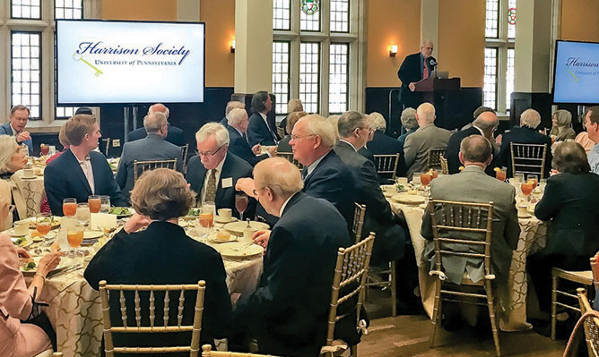 Harrison Society luncheon